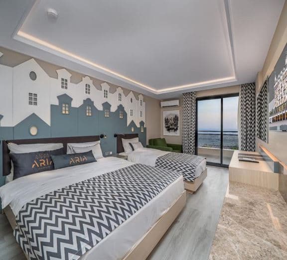 STANDARD ROOM A BLOK SEA VIEW Numuri
