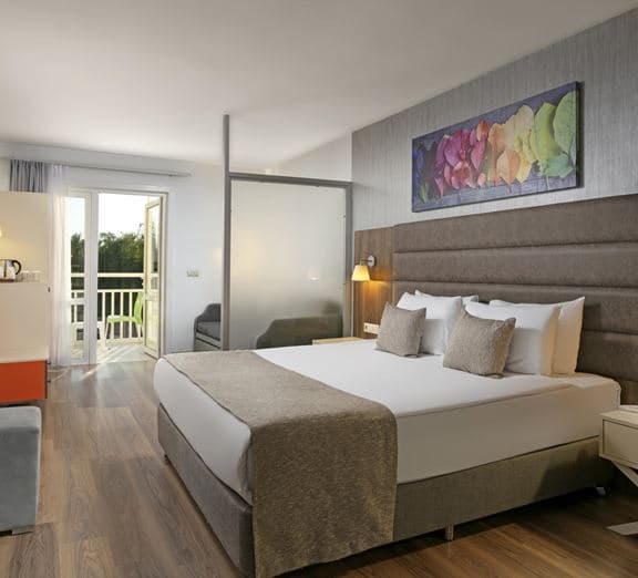 HOTEL STANDARD ROOM GARDEN VIEW WITH BALCONY OR TERRACE Numuri