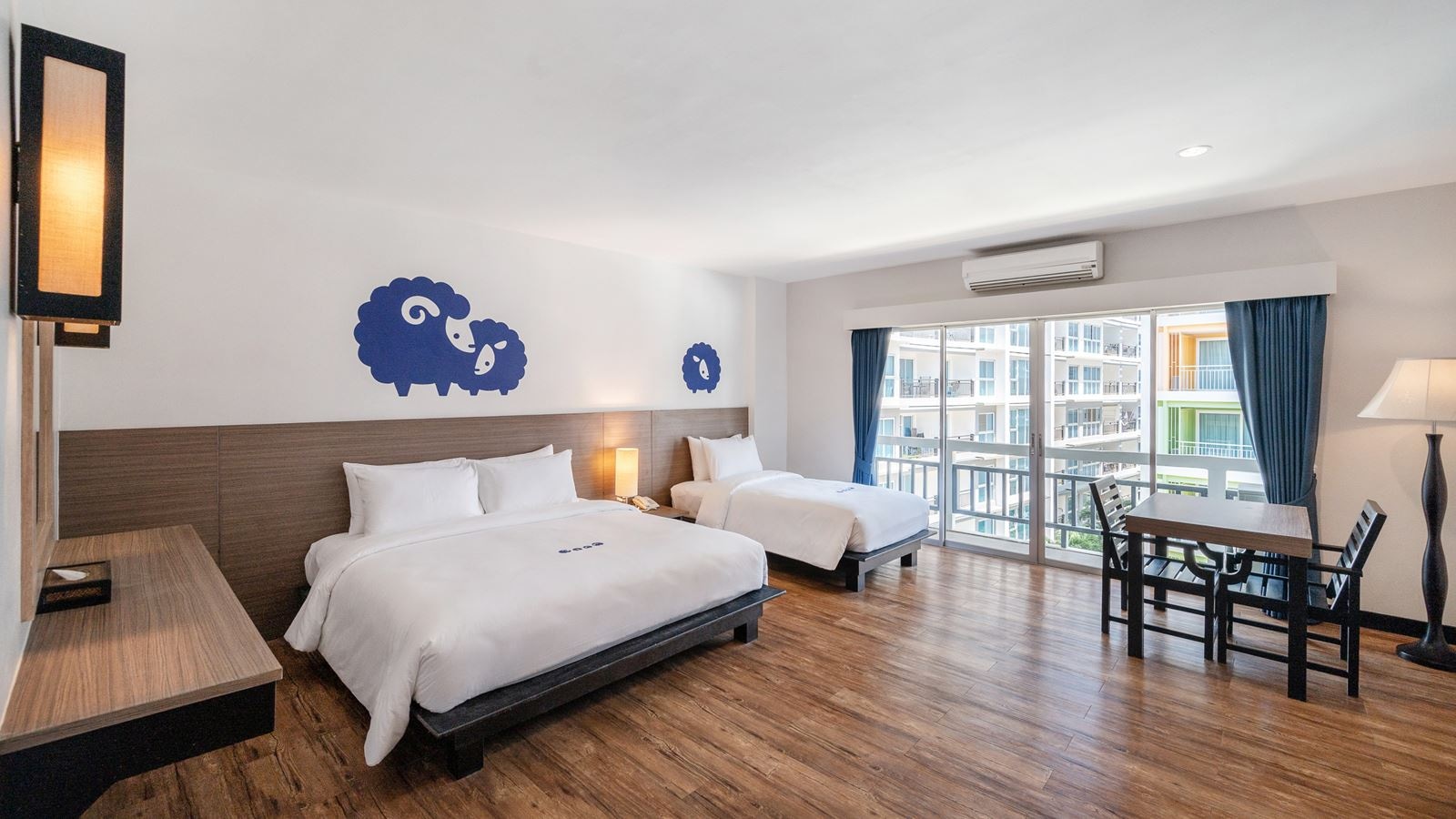 rooms-koko-family	room-for-3-person-one-king-bed-+-one-single-bed-40sqm